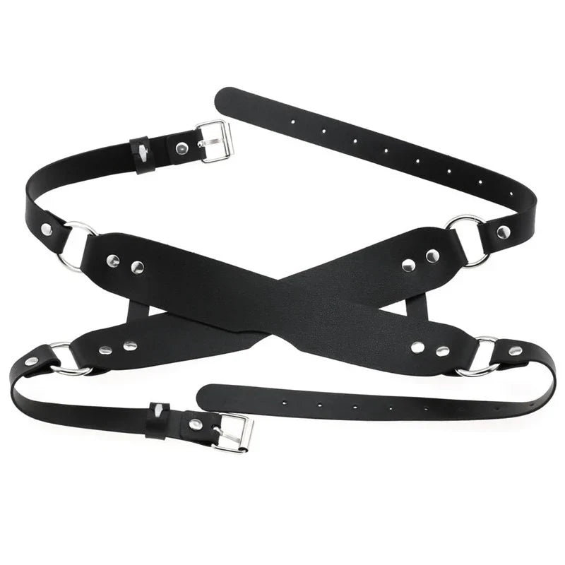 Adult Games BDSM Bondage Set Women Restraints  Adjustable Handcuffs Ankle Straps Fetish No Vibrator Erotic Accessories Sex Shop