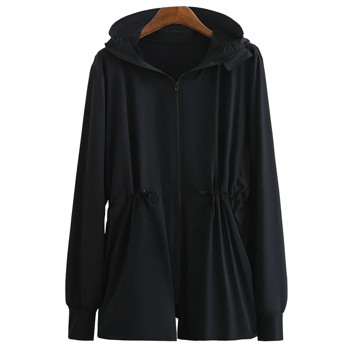Ice Silk Long Sleeve Sunscreen Clothing 3XL 4XL UPF 50+ UV Protection Thin Breathable Sun-Proof Coat Ice Silk Sunscreen Jacket