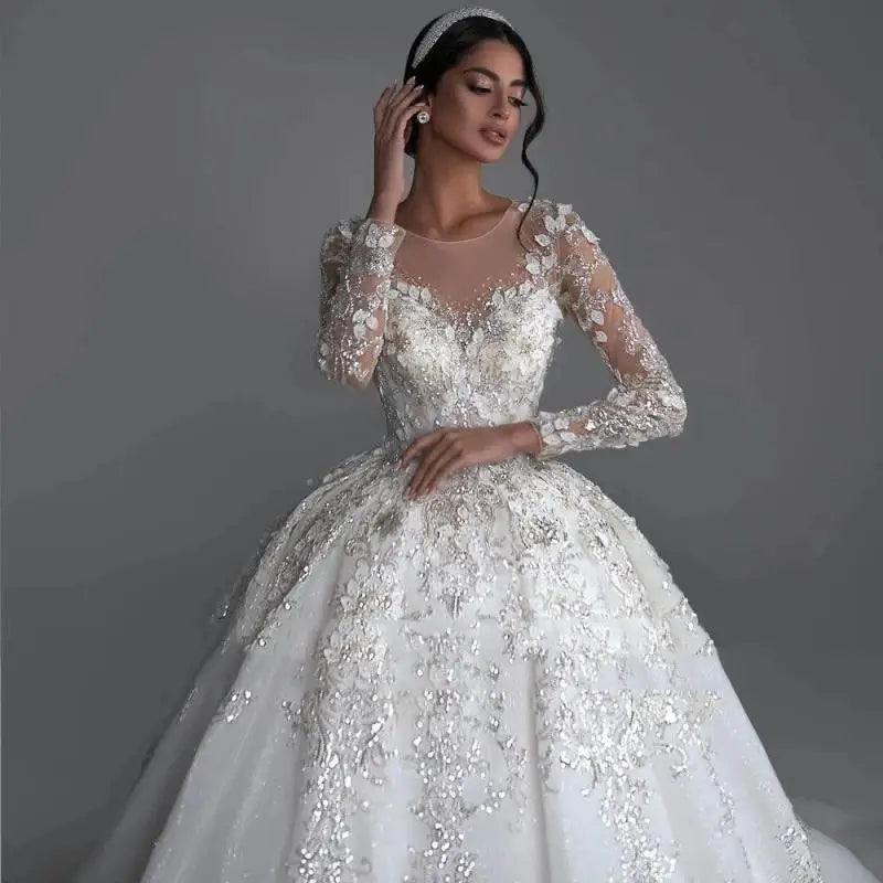 Luxurious Beautiful Wedding Dress EDW231