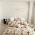 Bonenjoy Bedding Set Simple Style Bedclothes Skin-friendly Bedsheet Set Single/Queen/King Size Bed Linen Set juegos de sábanas