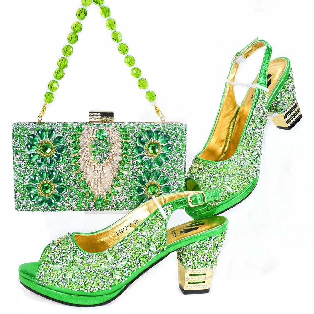 Italian Shoes And Bag Sets HJK1-26