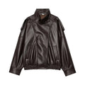 MUJER Faux Leather Jackets for Women Oversize Women's Bomber Jacket Fashion Winter Womens Coats Outerwears Demi-season Jackets