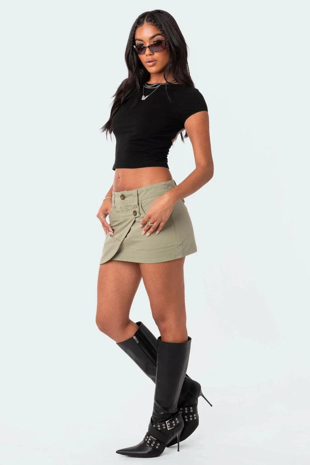 Women's O-neck Backless T-shirt Short Sleeve Solid Color Crop Top Summer Cute Baby Tee Y2K Clothes Bodycon Tunics Fashion Tank