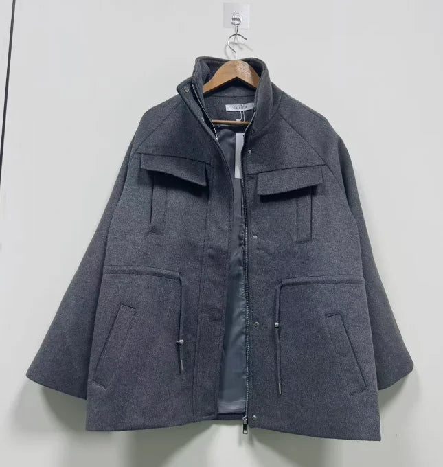 Women Fashion Woolen Jacket