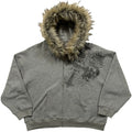 Autumn and winter new Y2K unisex zipper thick sweatshirt jacket with hat simple daily versatile and not monotonous