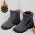 Winter Women Boots Waterproof Snow Boots Plus Size Casual Flat Women Casual Shoes Warm Fur Female Boots Antislip Cotton Shoes