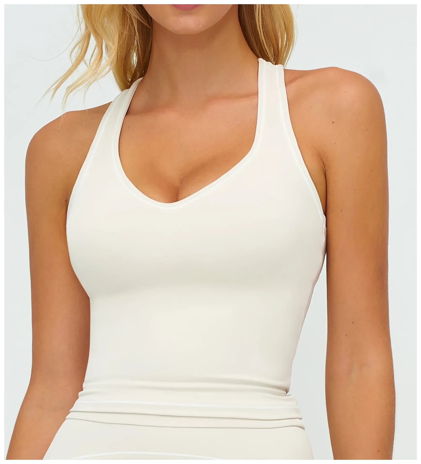 Woman Yoga Tank Top Gym Clothes Removable Chest Pad Fitness Bra Workout Halter Top Activewear Sexy Pilates Sports Vest Underwear