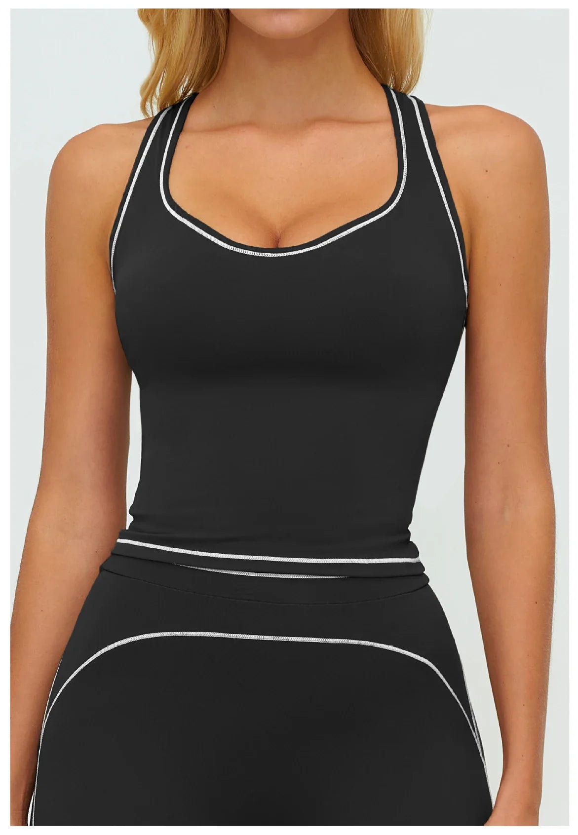 Woman Yoga Tank Top Gym Clothes Removable Chest Pad Fitness Bra Workout Halter Top Activewear Sexy Pilates Sports Vest Underwear