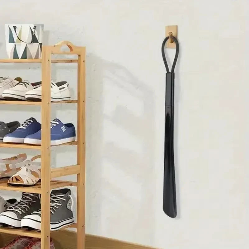 1pc Extra Long Flexible Plastic Shoe Horns Not Require Bending Durable Shoe Spoons For Pregnant Women Wearing Shoe Assistants