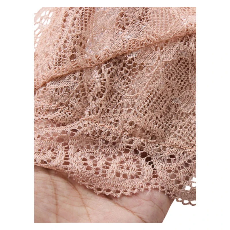 Sexy Lingerie Dress Women Lace Mesh See Through Nightdress Solid Slim V Neck Slip Sleepwear Summer Hot Nightgown Night Shirts
