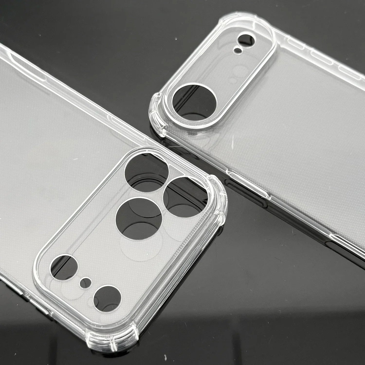 17Pro Shockproof Phone Cases Transparent Corner Protectors Phone Cover for IPhone 17/17 Air/17 Pro/17 ProMax Anti-scratch Case