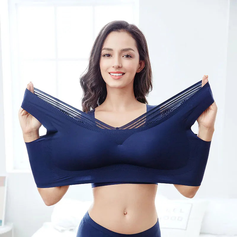 Women's Underwear Women Sexy Bra Large Big Size 5XL 7XL 95D 52D Intimate Sexy Woman Hot Bra Soft Comfortable Sleep Active Bras