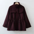 Women Fashion Woolen Jacket