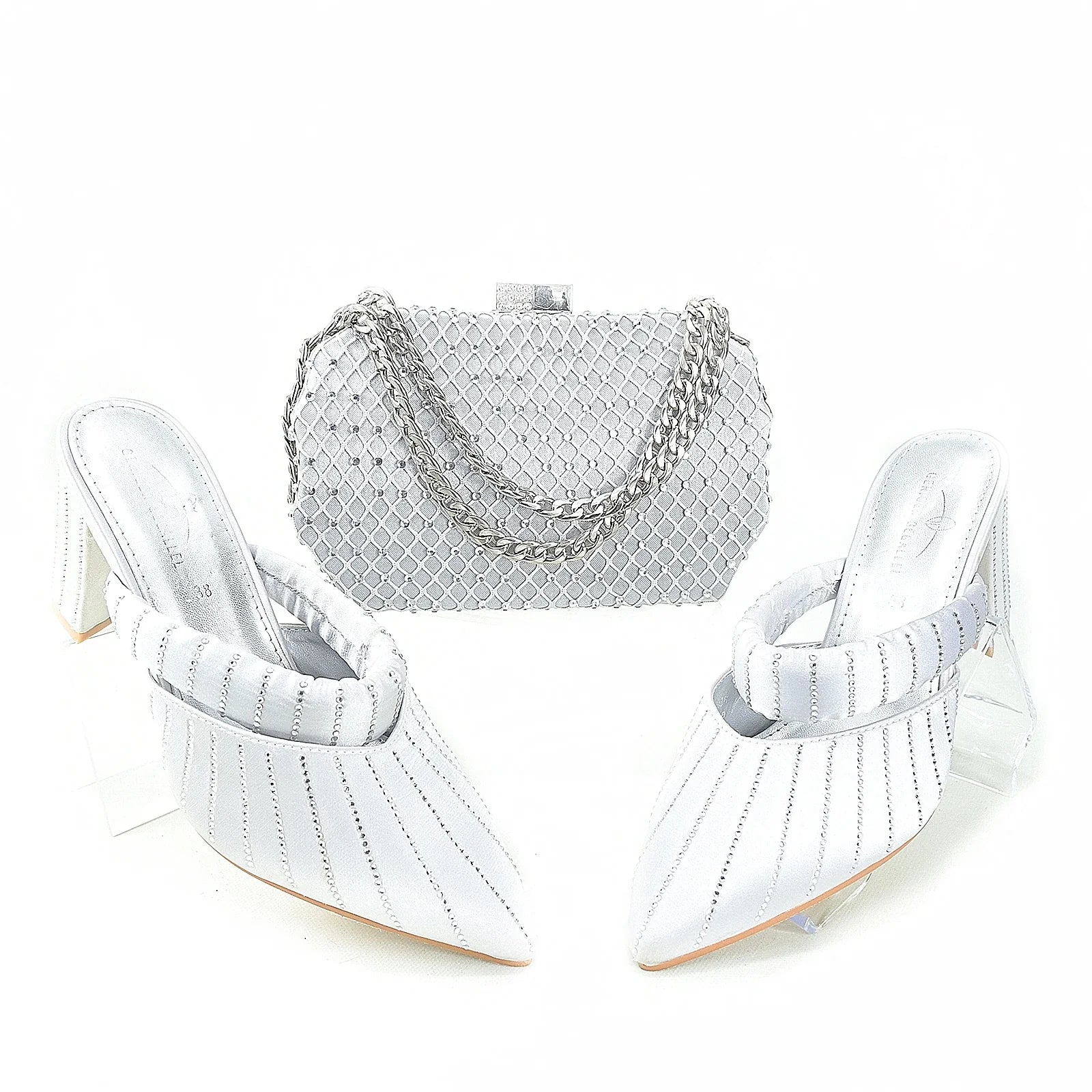 Ladies Shoes Matching Bag Set TR1-1