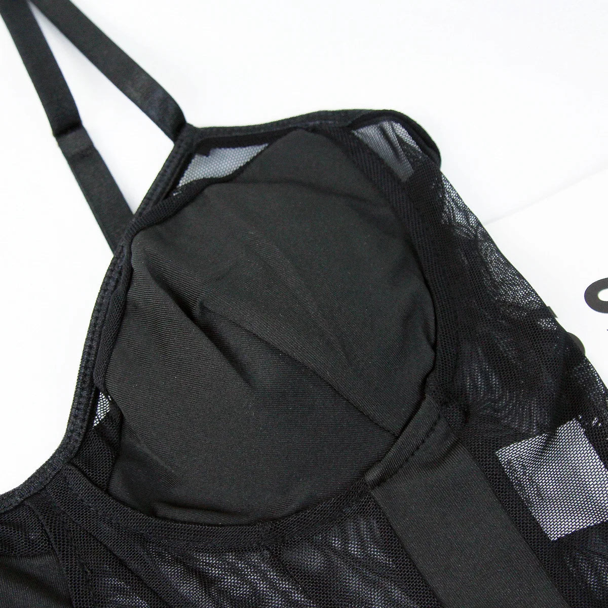 Sexy Tight Fitting Women's Clothing, Deep V-neck Shaping, Adjustable Shoulder Straps, Reinforced Soft Padded Bra, Top