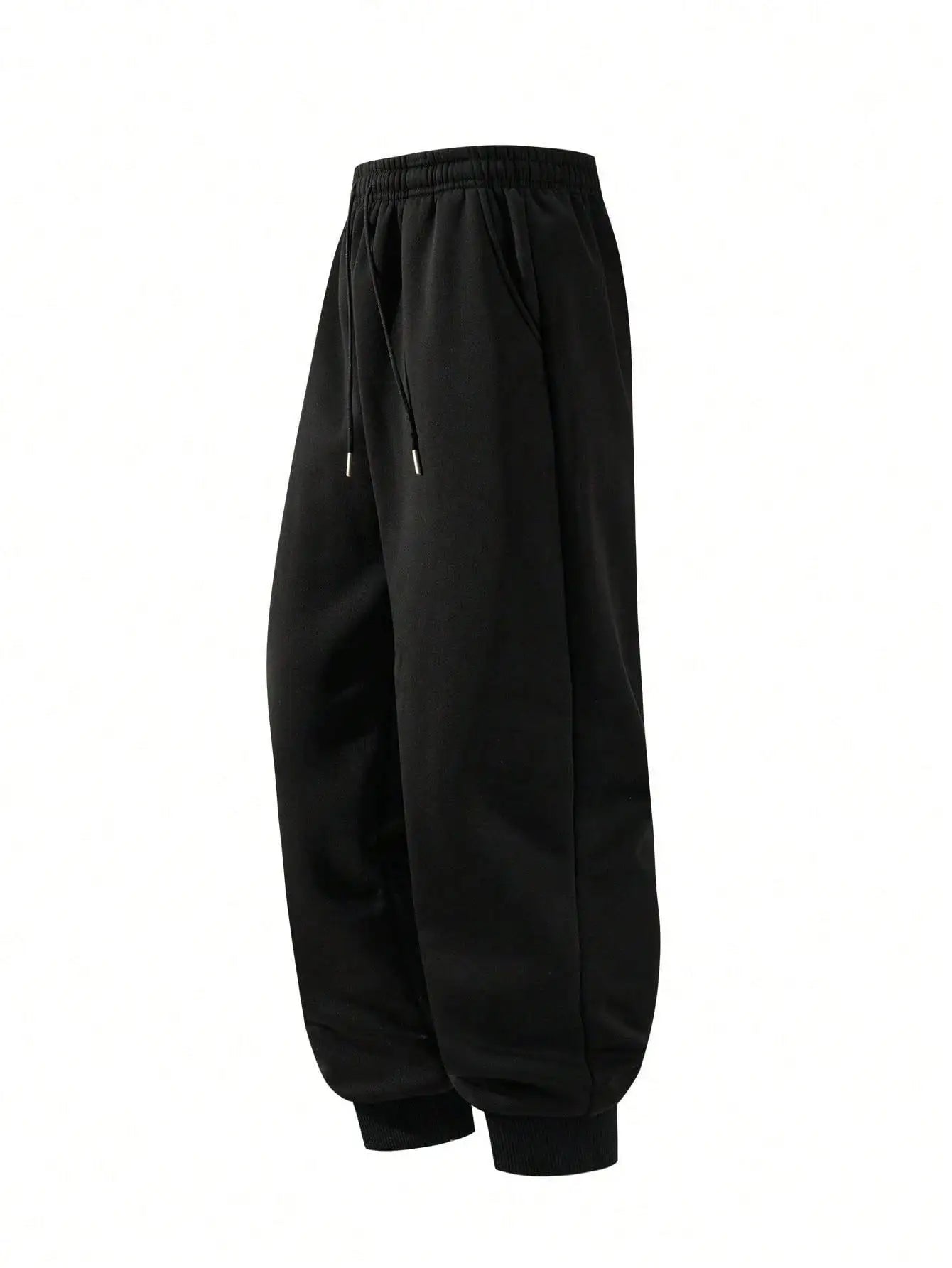 Goku Print New Streetwear 2025 Mens High Waist Cotton Pants Wide Leg Trousers Loose Fit Casual Breathable Sweatpants