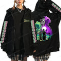 Funny The Apothecary Diaries Print Hoodies Men Women Casual Harajuku Zipper Hooded Pullovers Coat Anime Streetwear Sweatshirt