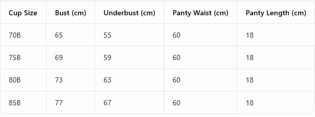 Women's Underwear Set Sexy Hollow Lace Floral Bow Padded Push up Bra Suitable for Small Busts Sexy Bras and Panties