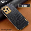 For iPhone 16 e 16e 15 14 13 12 11 Pro Max Zroteve Crocodile Leather Plating Silicone Cover For iPhone16 Plus iPhone13 Mini Case