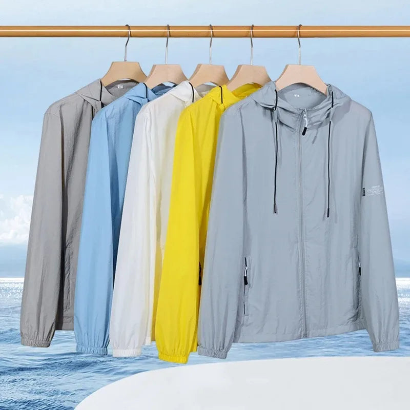 Fashionable and trendy new hot selling sun protection clothing, lightweight and breathable, couple's cold and super strong UV pr