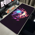 P-Pokemon Gengar Anime Mousepad Large Gaming Mouse Pad LockEdge Thickened Computer Keyboard Table Desk Mat Purple Playmat