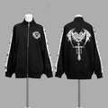 Gothic Subculture Hip-hop Sweatshirts Women Autumn Turtleneck Hoodie Coats Harajuku Loose Versatile Daily Jackets Zip Up Clothes