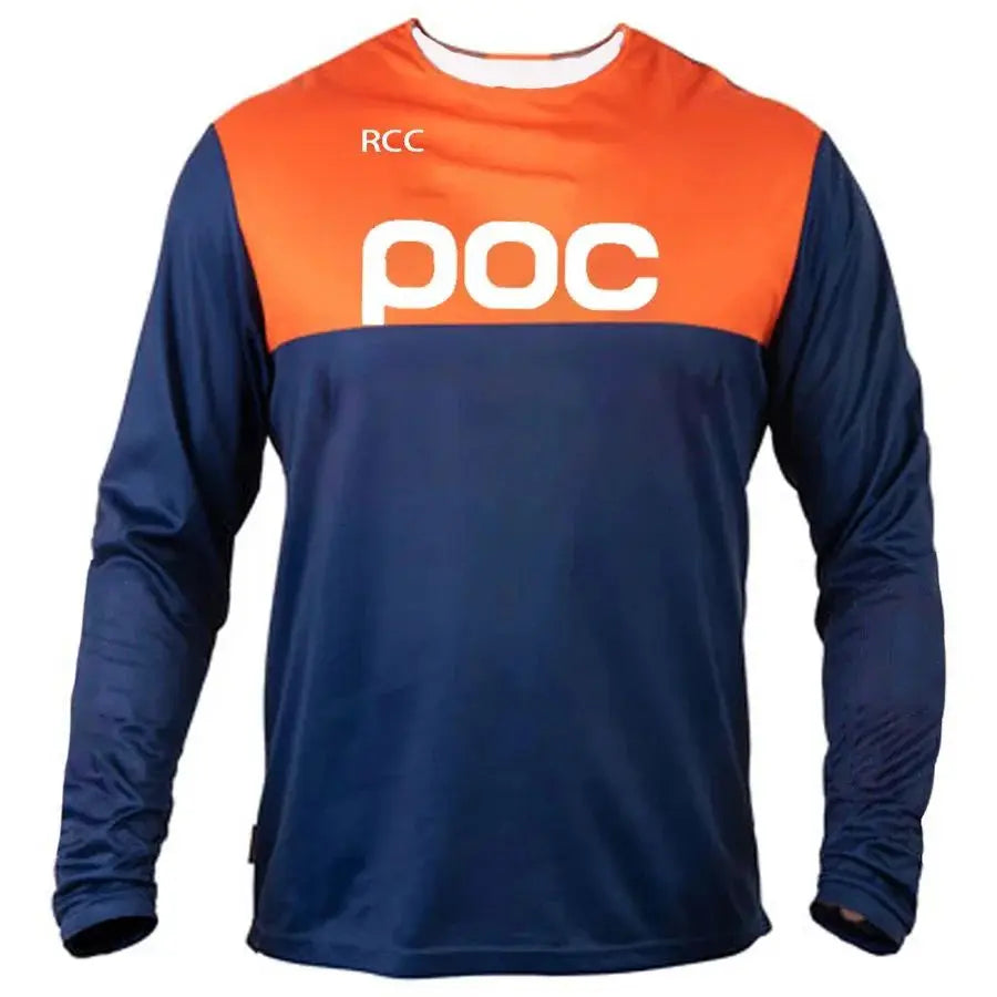 MEN'S LONG-SLEEVED T-SHIRT MOUNTAIN BIKE MOTOCROSS CYCLING JERSEY MOUNTAIN BIKE CAMPING OUTDOOR FISHING TOP LOOSE