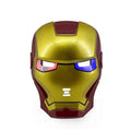 Spider-Man Spiderman Cosplay LED Mask Iron Man Hulk Mask Captain America Costume Super hero Cosplay Halloween Cosplay Party Prop