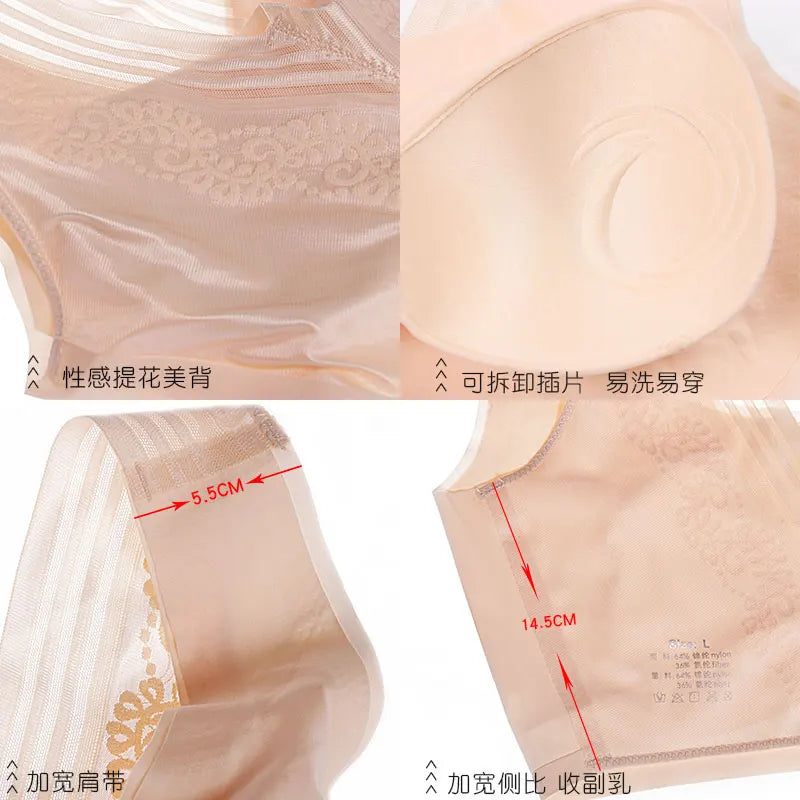 Women's Underwear Women Sexy Bra Large Big Size 5XL 7XL 95D 52D Intimate Sexy Woman Hot Bra Soft Comfortable Sleep Active Bras