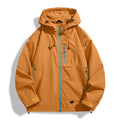 JNLN Unisex Waterproof Windbreaker Outdoor Sport Windproof Single-Layer Jacket Men Women Hiking Climbing Trekking Rain Coat