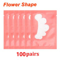 25/50/100Pairs Eye Patches Under Eyelash Pads for Building Paper Patches Lint Free Stickers for False Eyelashes LAUKISS