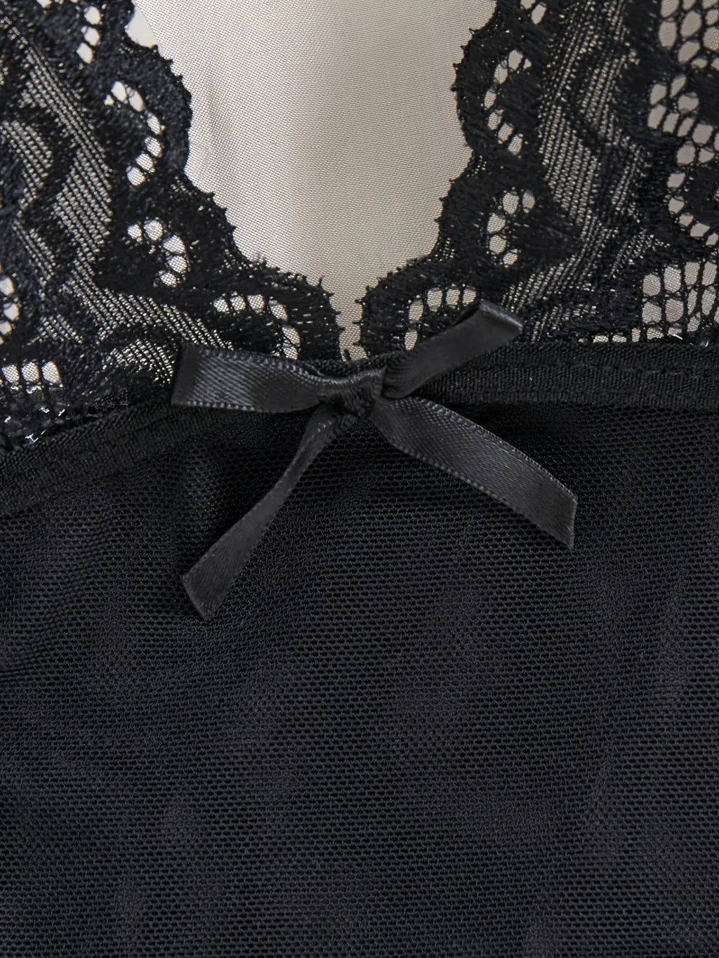Women Sexy Lingerie Set See-through Deep V Slip Dress Thong Elegant Comfortable. Bow Design Sexy Lace Red Bra Panty Pijamas Set
