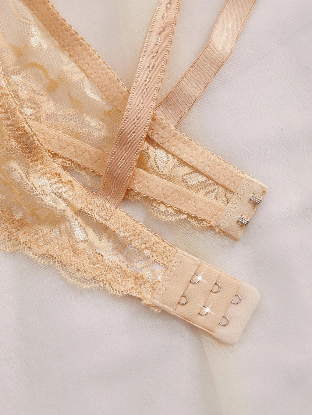 3PCS Lace Women's Underwear Set Sexy Mesh Lace Push-Up Bra Stylish Comfy Underwire Lingerie Bra for Women