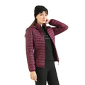 SANTELON Women Fashion Ultralight Padded Puffer Jacket Coat Lady Soild Lightweight Warm Outwear With Detachable Hood Storage Bag