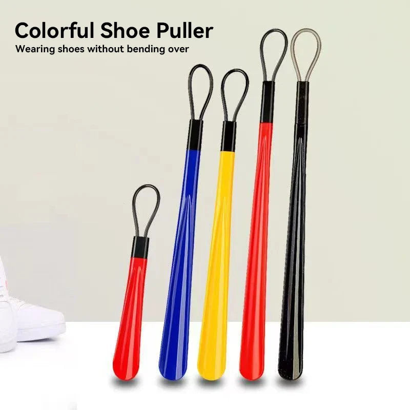 1pc Extra Long Flexible Plastic Shoe Horns Not Require Bending Durable Shoe Spoons For Pregnant Women Wearing Shoe Assistants