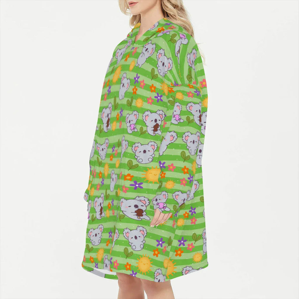 Kozy Koala Stripes Sleepy Cocoon