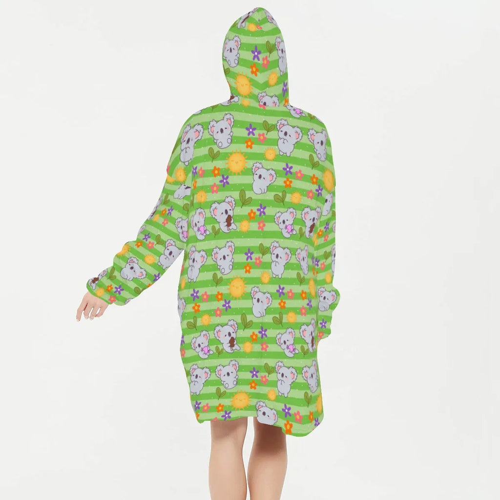 Kozy Koala Stripes Sleepy Cocoon