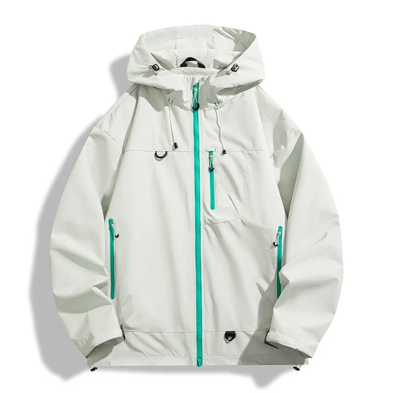 Unisex Hiking Jacket Waterproof Autumn Windbreaker Ourdoor Hooded Coats Women New Jacket Men Fishing Camping Climbing Coats