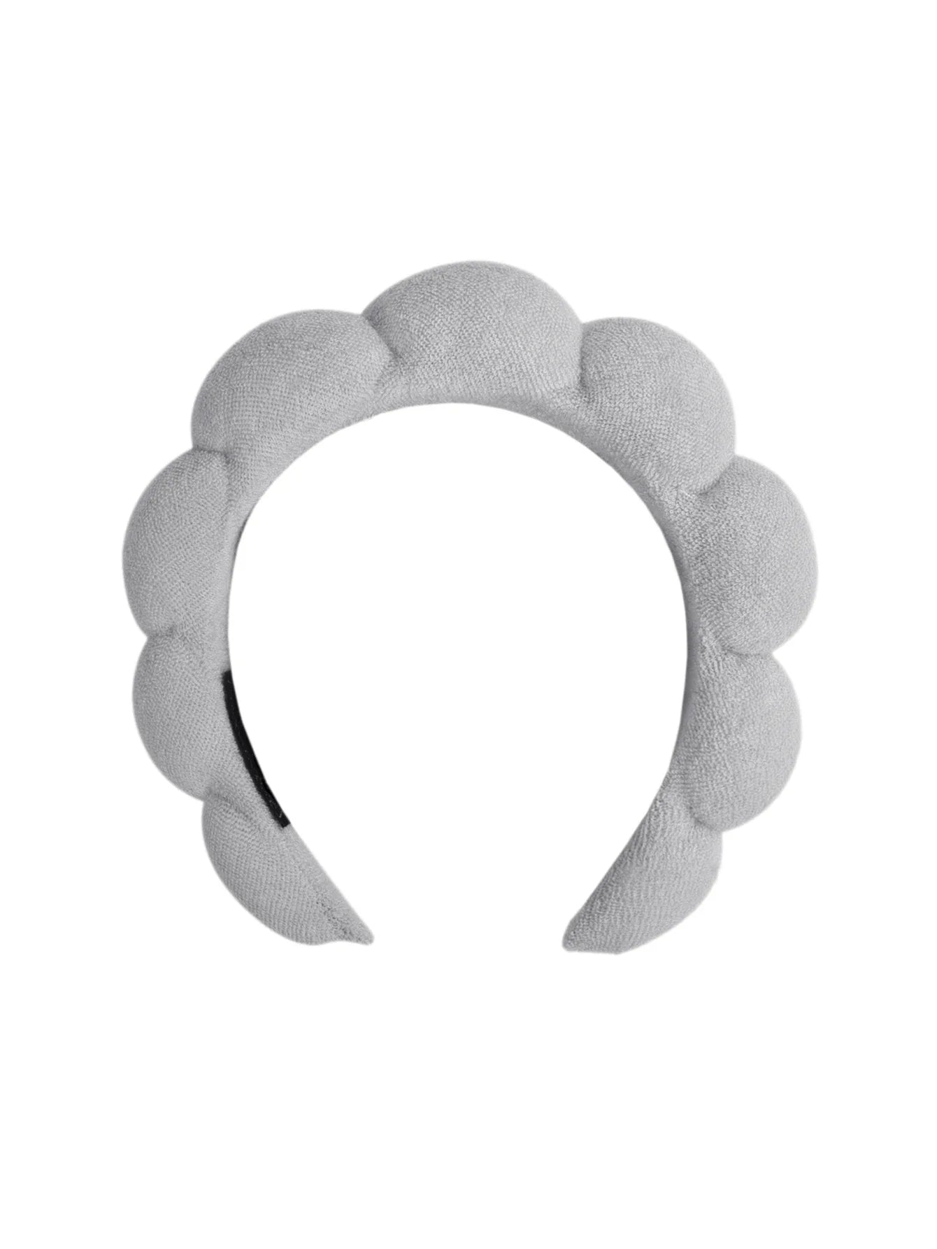 1/3Pcs Fashion Microfiber Washing Wristbands Scrunchies Puffy Headband Spa Bubble Headband for Washing Face Makeup Shower Skincare