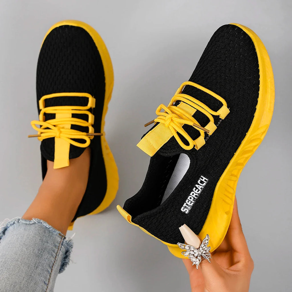 Women's Summer Breathable Mesh Flat Shoes, Women's Shoes, Casual Sneakers Shoes, Clearance Free Shipping
