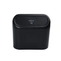 Portable Car Trash Can Hanging Mini Vehicle Garbage Organization With Lid Multifunctional Folding Automotive Garbage Storage Box