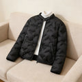 Schinteon Women White Duck Down Lightweight Puffer Quilted Jacket Stand Collar Fashion Autumn Winter Short Coat 2026 New