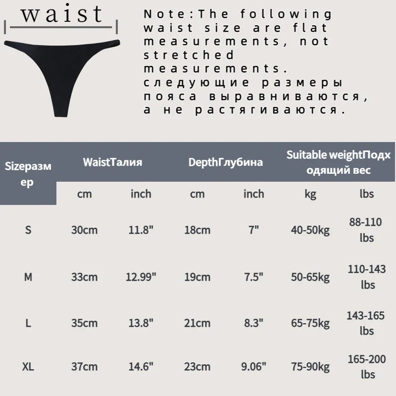 Ice Silk Seamless Panties For Women Soft Thin Band Thongs Woman Satin Underwear Female Bikini Panties String Tangas Mujer