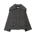 2025 New Autumn Brown Long Sleeve Knitted Cardigans Women Elegant Lapel Single Breasted Loose Sweater Coat Knitwear Korean Style