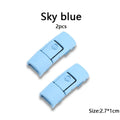 New Colorful Shoelaces Press buckle Metal Shoelace Clip Press Lock Kids Adult Shoes Accessories AF1 Sneaker Kits Metal Laces Tip