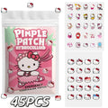 45/135PCS Sanrio Hello Kitty Cartoon Pimples Defect Patch - Invisible Hydrocolloid Acne Patch, Facial Decoration Patch,