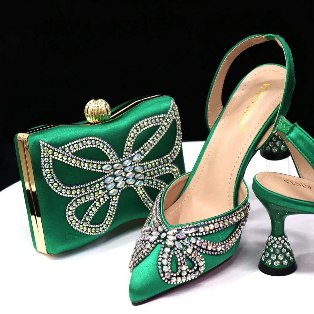 Italian Shoes And Bag Sets HJK1-17