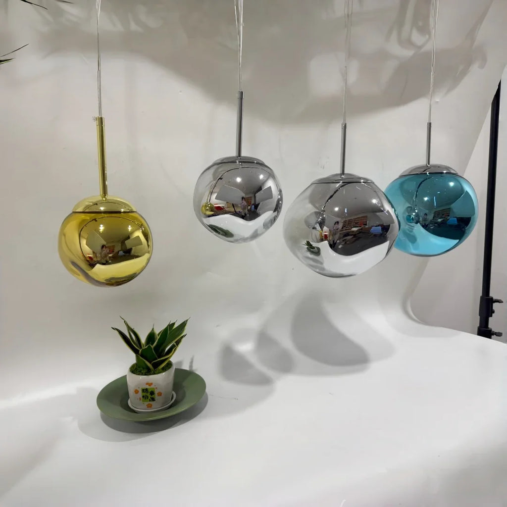 Modern Lava LED Chandeliers PVC Lighting Living Room Deco Hanging Lamp Kitchen Light Fixtures Indoor Home Chandelier Lighting