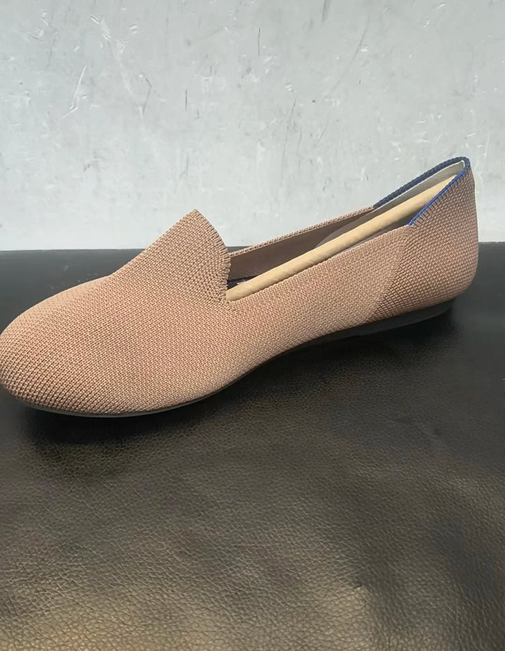 Maggie's Walker Women's Stretchable Soft Bottom Knitted Flats Spring Shallow-mouth Washable Casual Loafers Size 35~40