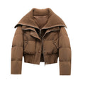New Women Cotton Padded Jacket Winter Short Hooded Loose Cotton Coat Korean Women Parkas Coat Solid Outwear Women Puffer